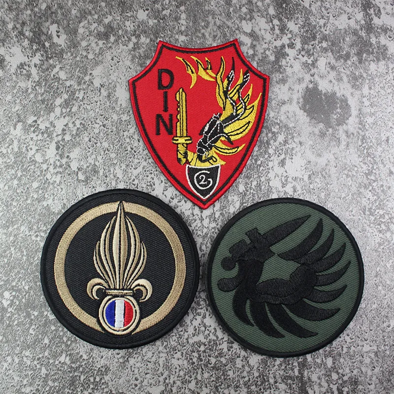Parche bordado Legión Francesa – Insignia militar mochila chaqueta