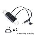 2.5mm-SF Plug  BK