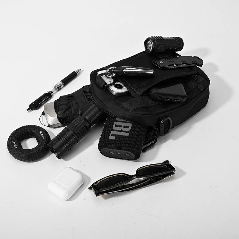 Riñonera MOLLE táctica para hombre con bandolera y teléfono - imagen 3