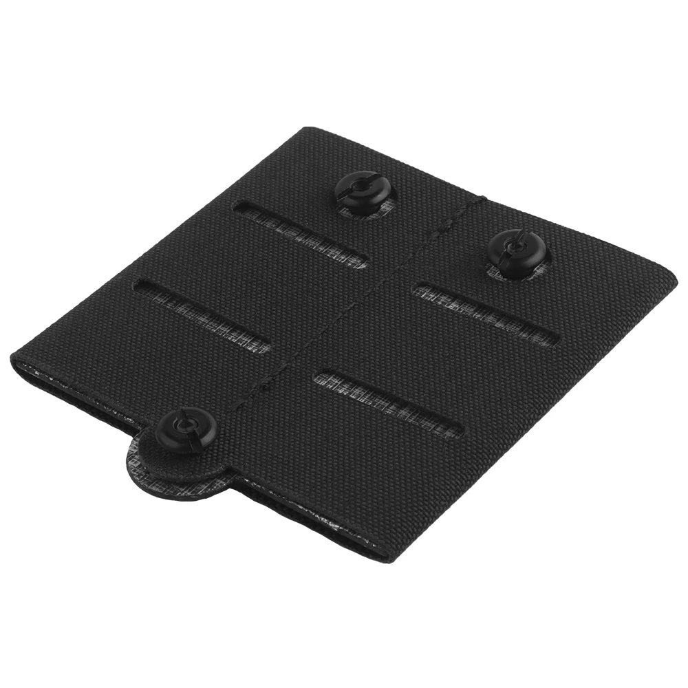 Horquilla táctica QLS MOLLE, placa adaptadora, bolsa compatible con corte láser, espacio de montaje, accesorios Airsoft - imagen 4