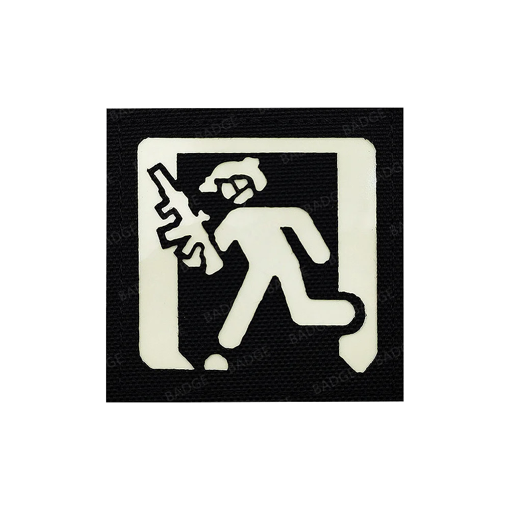Parche reflectante de salida de seguridad Ace Of Spade 12, puño de escorpión, Pegasus, rata, ratón, emblema táctico, insignia, brazalete IR del ejército - imagen 5