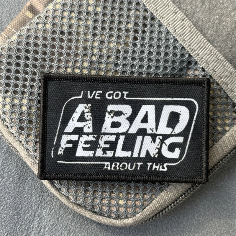 Parche táctico con estampado de moral militar, insignia con gancho y bucle, mochila, ropa, accesorios decorativos, pegatina, brazalete - imagen 3