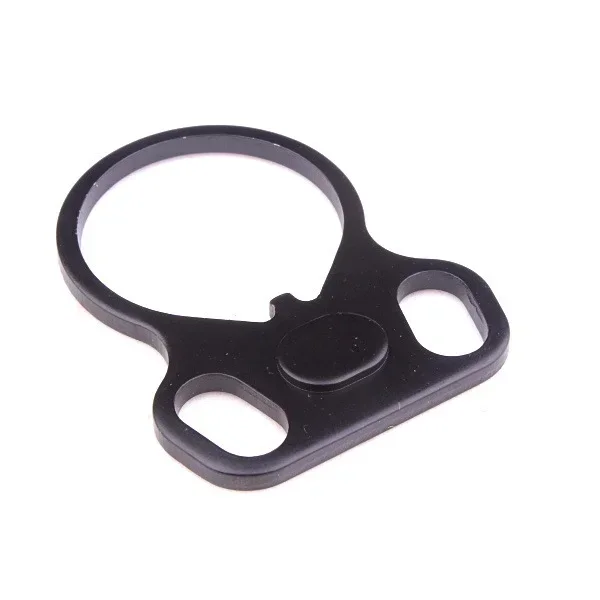Adaptador de eslinga de placa final de Rifle, doble bucle, soporte de eslinga de un solo punto para AR-15 M4, accesorios para pistola de caza - imagen 5
