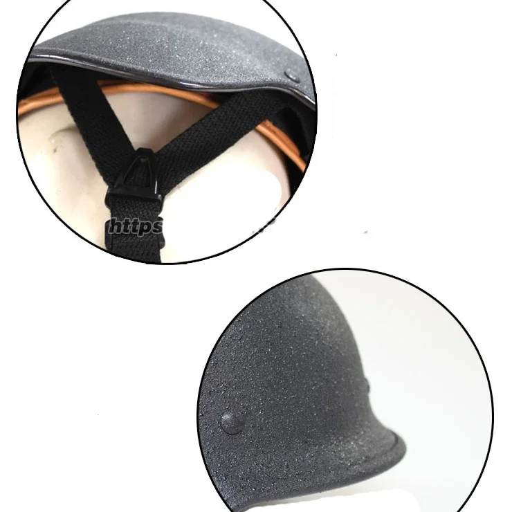 Casco PASGT M88 para senderismo táctico, fanáticos completos de caza hechos de casco de acero, acero completo 59-63CM - imagen 5