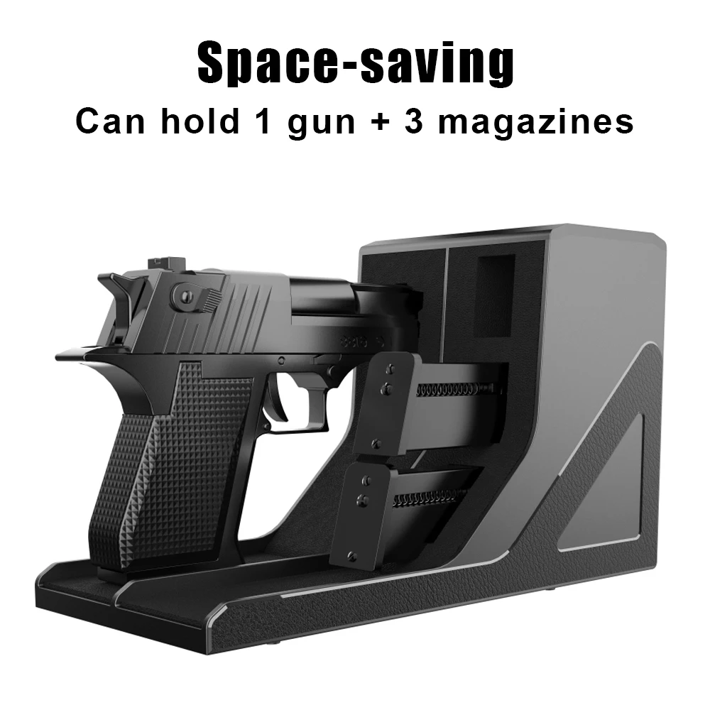 Estante para pistola, estante Modular para pistola con soporte para revistas, estante protector para almacenamiento de pistola, funda protectora Universal para pistola - imagen 3