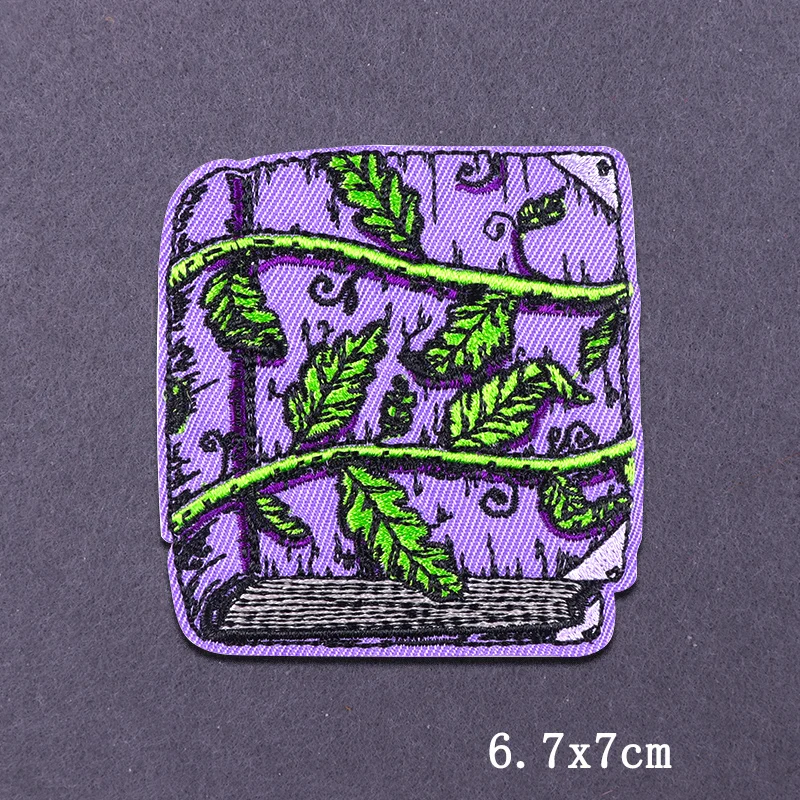 Insignias de terror en la mochila, parches bordados de calavera para planchar para ropa, pegatinas, parches de animales en la ropa, apliques de rayas DIY - imagen 5