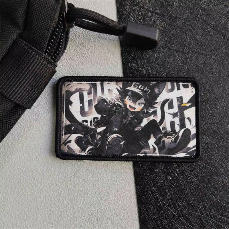 Parche táctico anime gancho y bucle – Insignia moral mochila - imagen 3