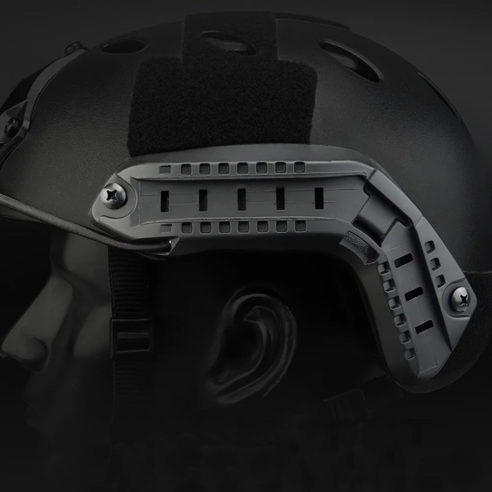 VULPO-ribo guía lateral para casco táctico rápido, riel de montaje para casco de arco, accesorios para casco Airsoft - imagen 5