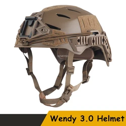 Casco táctico con suspensión Wendy para paintball, airsoft y combate CS