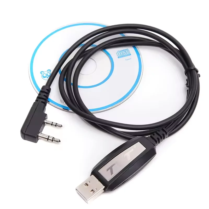 Cable de programación USB Original TH-UV8000D con CD para TYT TH-F8 DM-UVF10 TH-UV8000D/E TC-8000 Walkie Talkie Ham Radio - imagen 5
