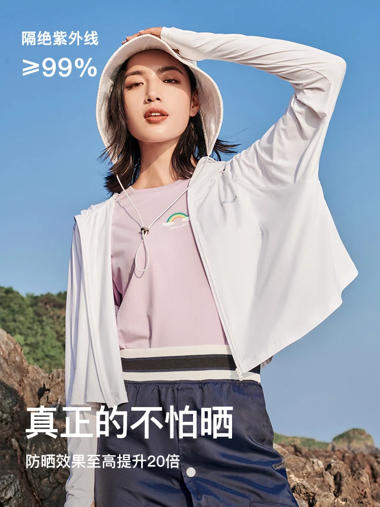 Plott-Chaqueta de ciclismo a prueba de viento para hombre y mujer, camisa deportiva protectora contra el sol, para escalada rompevientos, senderismo, abrigo Anti-UV para acampar - imagen 5