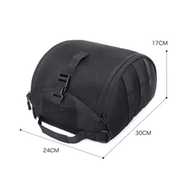 Bolsa táctica MOLLE porta casco – Almacenaje rápido para caza