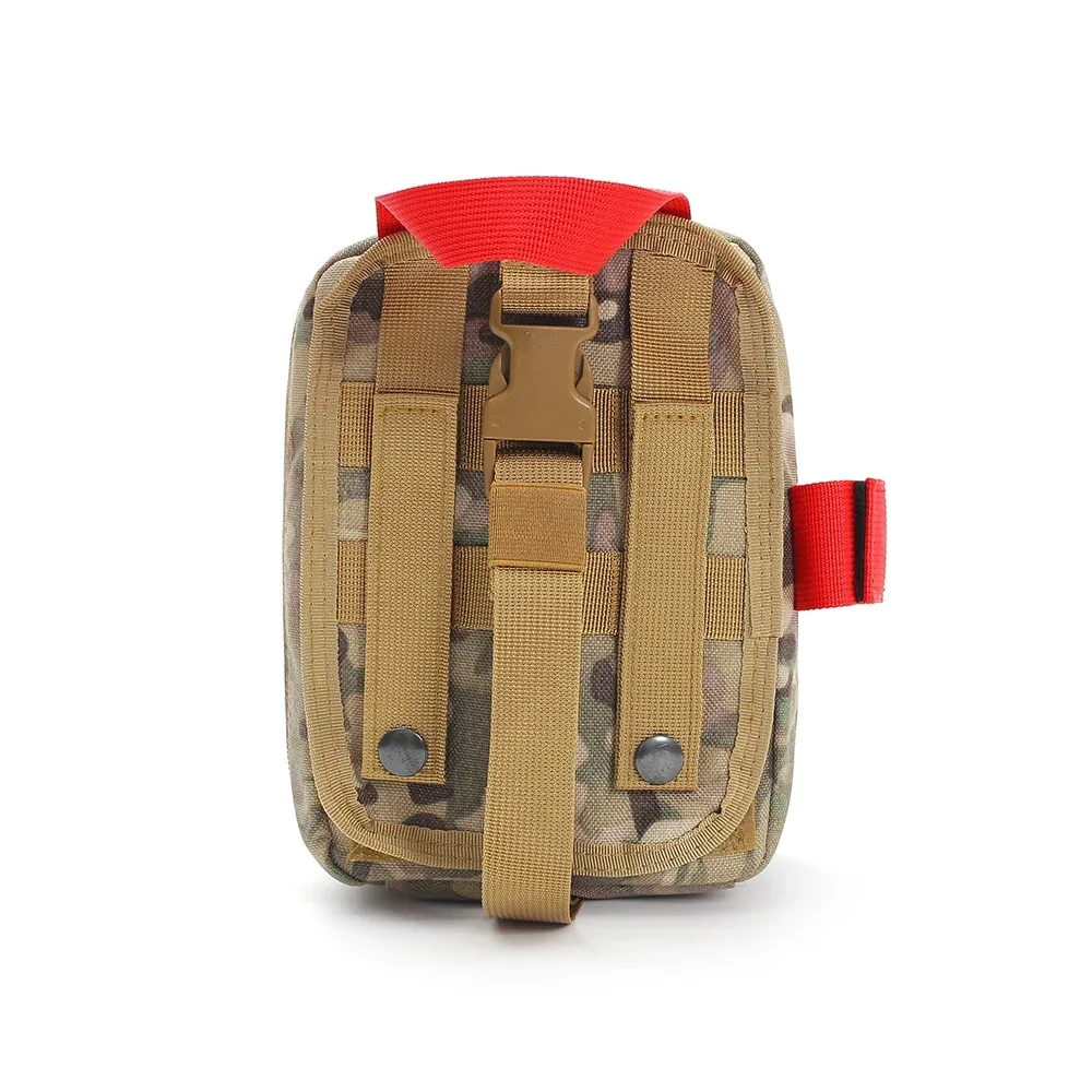 Bolsa de primeros auxilios táctica MOLLE para camping y emergencias - imagen 4