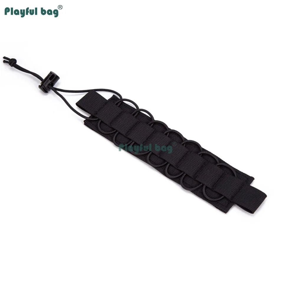 Panel de expansión de gancho y bucle - Organizador de herramientas de 8 ranuras con accesorio MOLLE - Sistema de gestión de herramientas para chaleco y mochila AQB223 - imagen 5