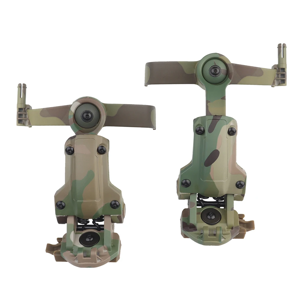 Soporte de montaje de riel de arco para auriculares tácticos, adaptador de riel de auriculares Airsoft para equipo Wendy M-LOK - imagen 2