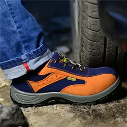 Botas seguridad hombre punta de acero transpirables PU para trabajo