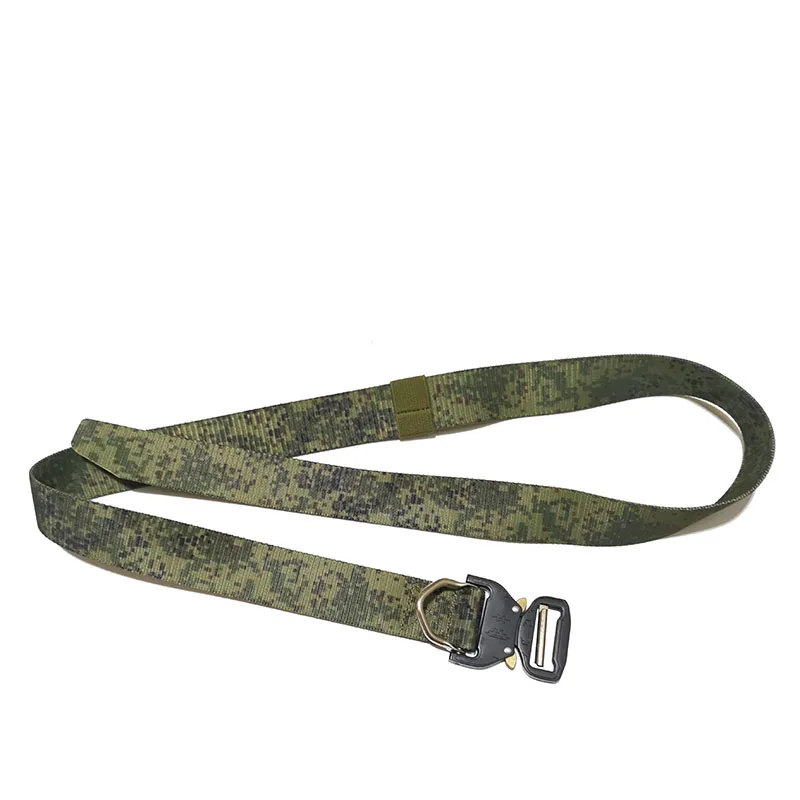 Cinturón de Cintura interior táctico de camuflaje Digital EMR ruso, hebilla de Metal de liberación rápida - imagen 4