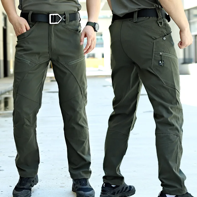 Pantalones resistentes a las puñaladas de alta calidad para hombres y mujeres, ropa de seguridad policial, autodefensa, pantalones de negocios a prueba de cuchillos - imagen 4