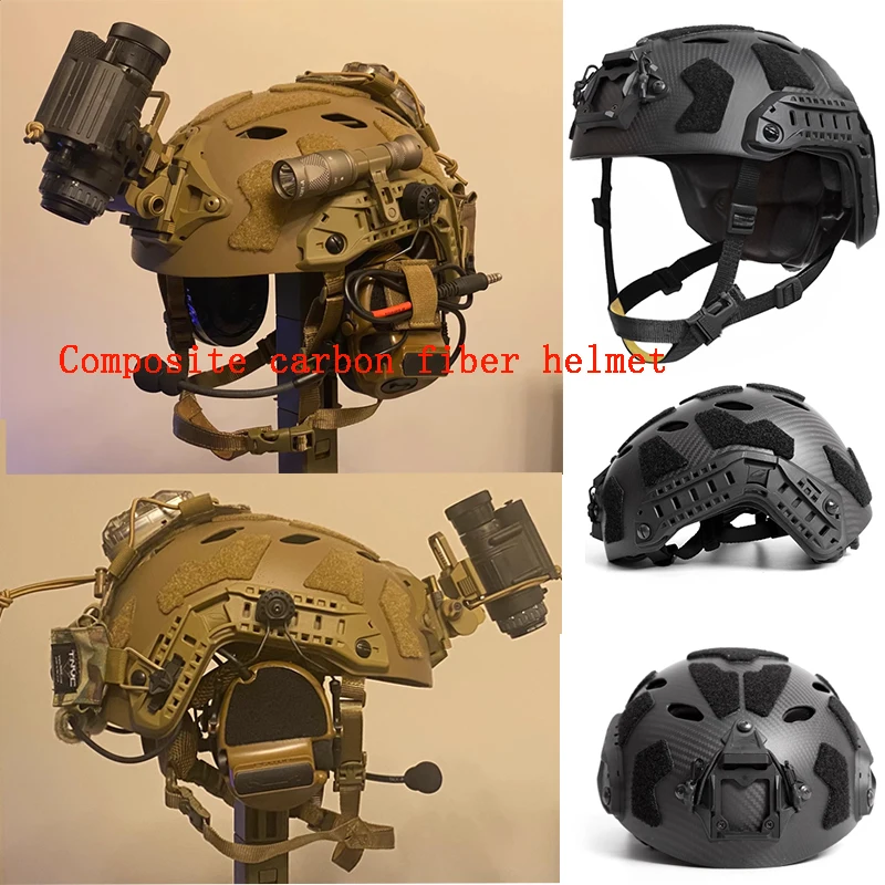 TB1468 FMA FAST SF sistema de casco compuesto de fibra de carbono con protección súper fuerte TB1468 - imagen 2