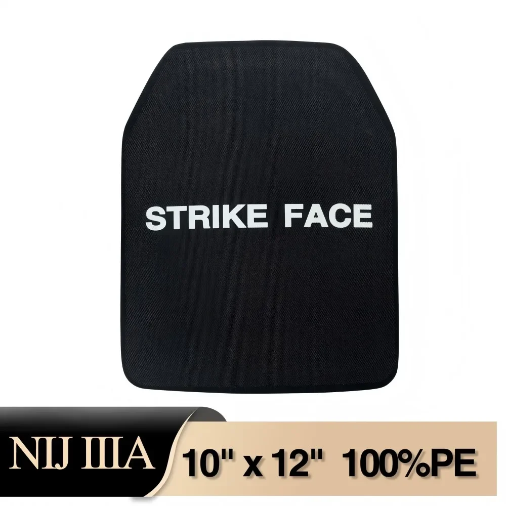Placas balísticas NIJ IIIA nivel 3A UHMWPE 10x12 pulgadas mochila ligera Panel de armadura chaleco táctico placa a prueba de balas