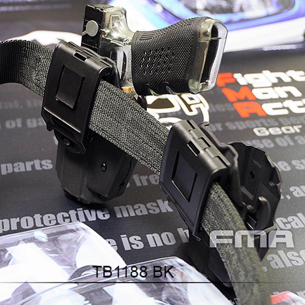 Funda de pistola Airsoft, accesorios para armas de caza Glock 17 19, soporte Universal para armas de fuego, equipo militar, bolsa p226 - imagen 3