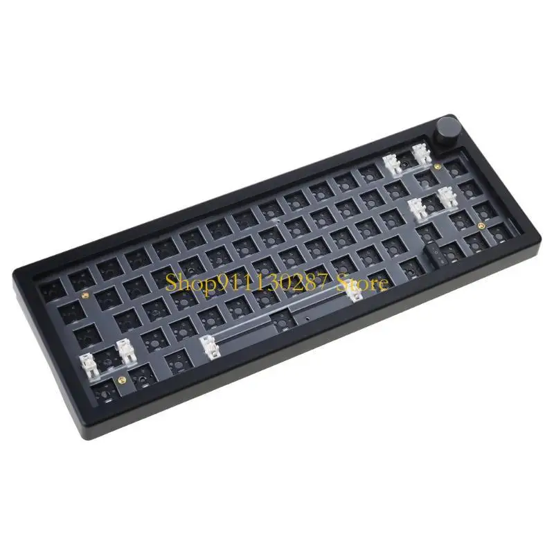 J1HC GMK67 65% Junta 2.4G teclado retroiluminación rgb inalámbrica inalámbrica - imagen 3