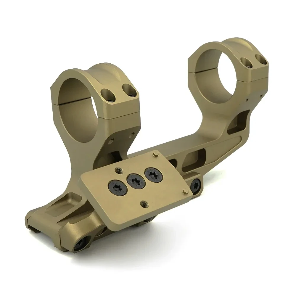 Montaje rápido de Mira LPVO, 2,05 ", altura de línea central, 30mm, placa de montaje Offset de tubo para mira de punto rojo, accesorios Ar 15, riel Picatinny - imagen 5