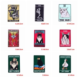 Parche bordado Tarot táctico MOLLE Velcro para ropa militar