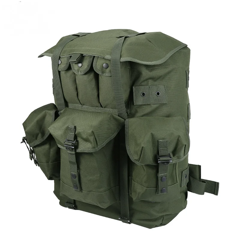 Mochila táctica con Clip trasero para exteriores, Camping, senderismo, combate, gran capacidad, 70l - imagen 2