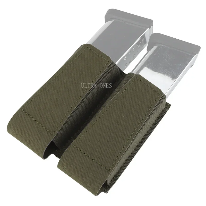 Bolsas tácticas para revistas GLOCK SIG P320 2011 H & K Molle, funda doble Mag de 9MM, bolsa para linternas y cuchillos de liberación rápida - imagen 3