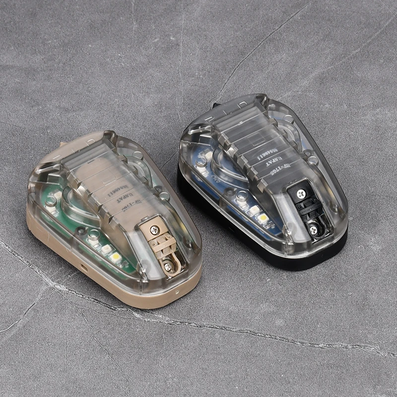 Lámpara táctica para casco, luz LED estroboscópica de supervivencia, para acampar al aire libre, rescate de explorador, airsoft, señal al aire libre, HEL STAR 6 - imagen 4