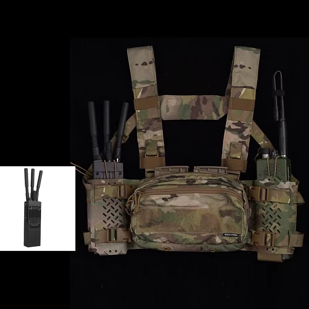 Funda simulada radio MPU5 – réplica táctica airsoft exterior - imagen 2