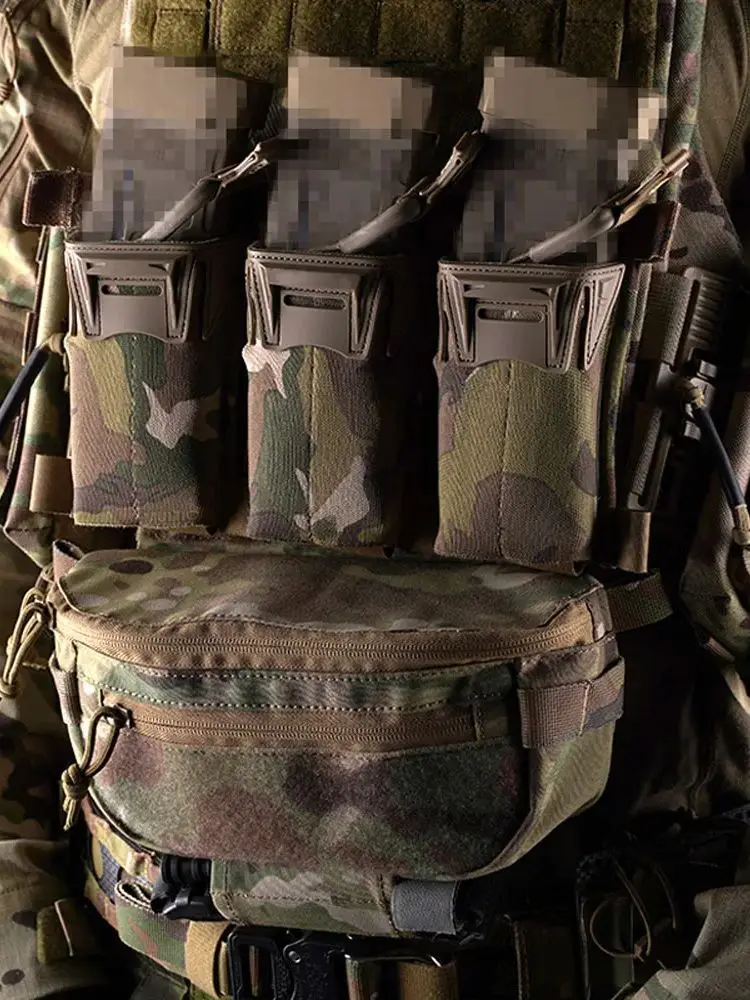 Bolsa táctica compacta para chaleco