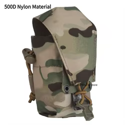 Bolsa táctica Molle estilo Ferro, bolsillo Banger, soporte de Radio para caza al aire libre, bolsa para revistas Airsoft, bolsa de herramientas ajustable, equipo de cinturón