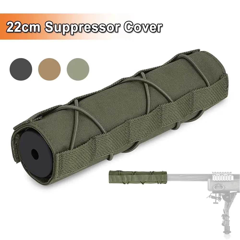Funda protectora para silenciador de 22cm, funda protectora térmica Mirage, funda para silenciador de disparo, Multicolor - imagen 5