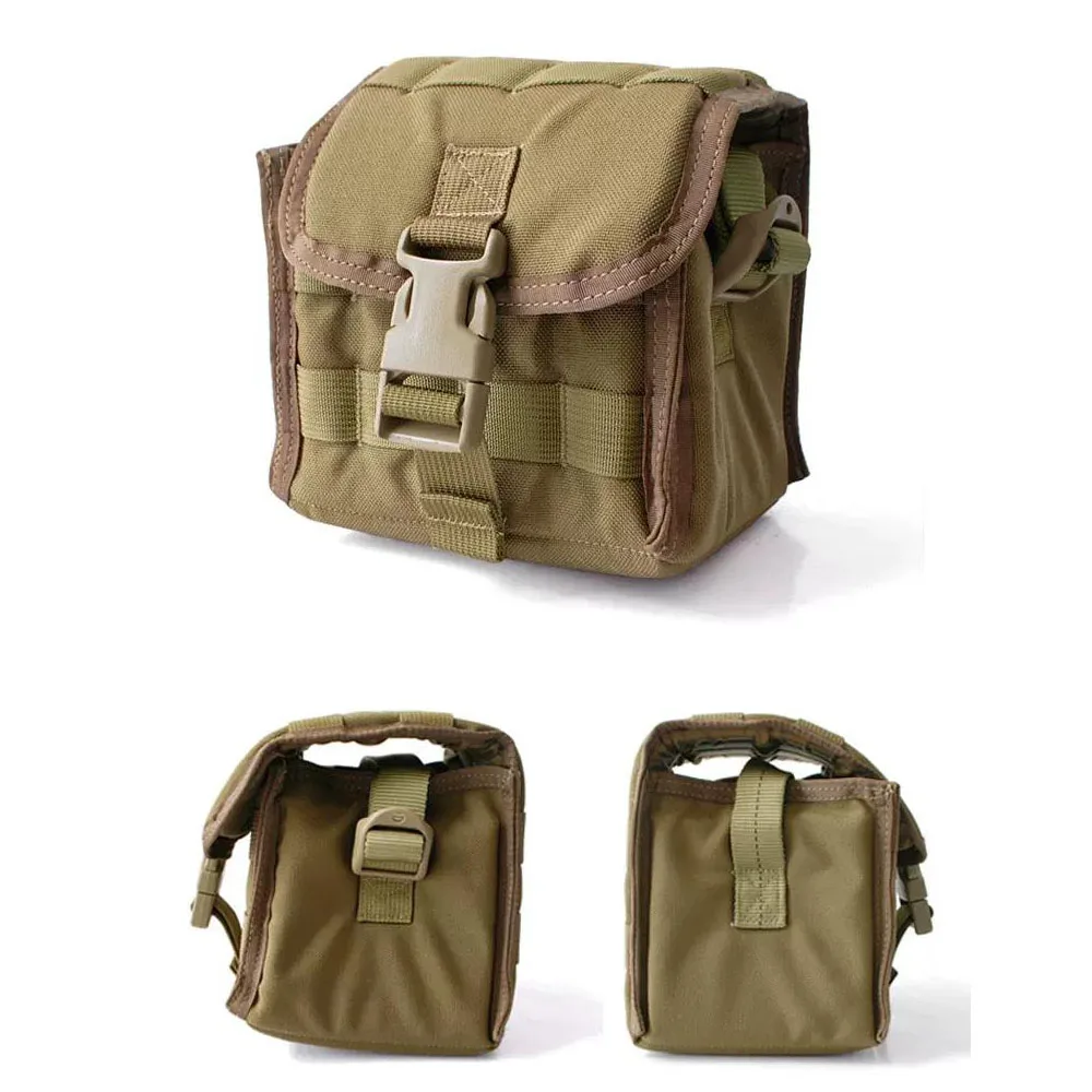 Kit táctico Vintage, mochila, accesorios de almacenamiento americanos, paquete de absorción de impacto, rebote, bolso de hombro ajustable Vintage - imagen 5