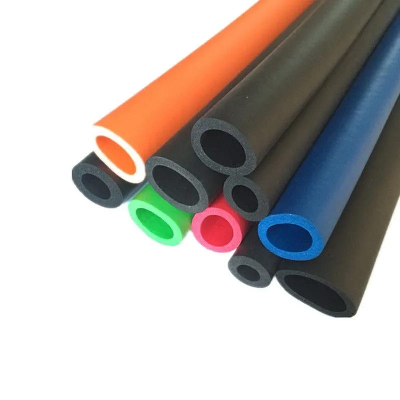 Empuñaduras de manillar de tubo de goma de espuma de esponja de aislamiento, negro, 1M, Fitness - imagen 3