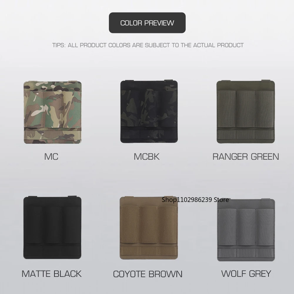 Organizador de cables MOLLE elastico - Sujecion en chaleco tactico - imagen 5