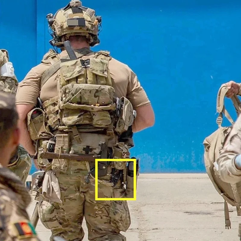 Hebilla de seguridad táctica Cuerda retráctil - imagen 3