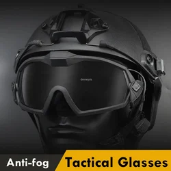 Motor Paintball – Gafas Tácticas Antivaho Lente Intercambiable