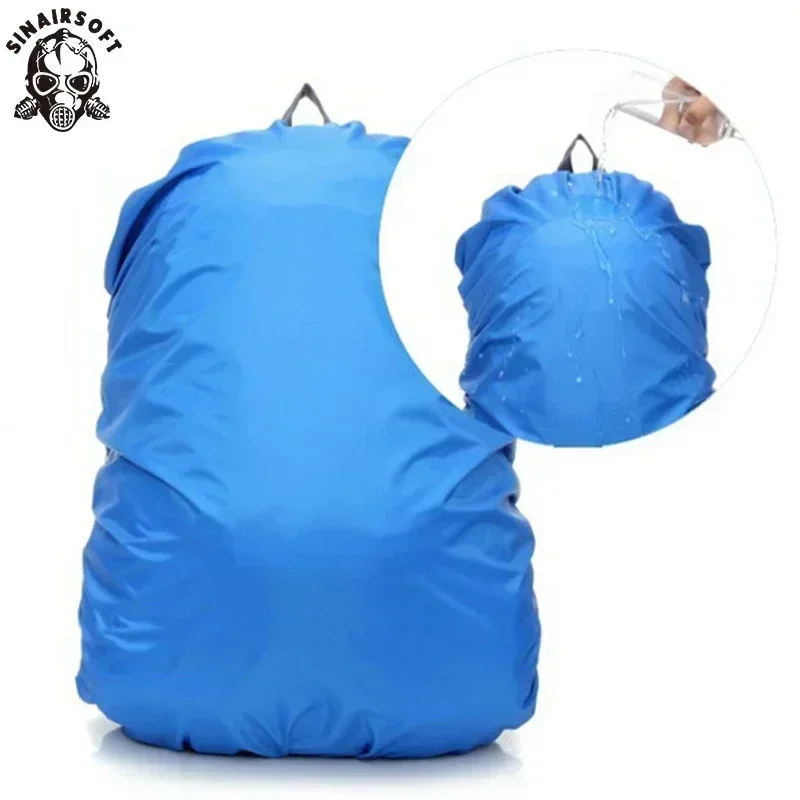 SINAIRSOFT-mochila táctica impermeable, cubierta para la lluvia, Protector de maletero ultraligero portátil, bolso de hombro a prueba de polvo de 20-35L para exteriores