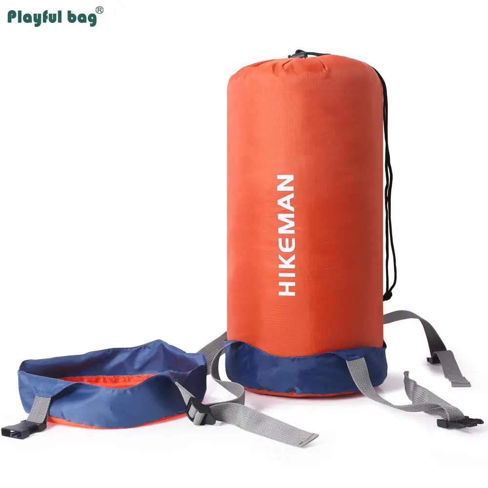 Bolsa de compresión al aire libre para saco de dormir bolsa de almacenamiento de viaje multifuncional de gran tamaño AVA297 - imagen 4