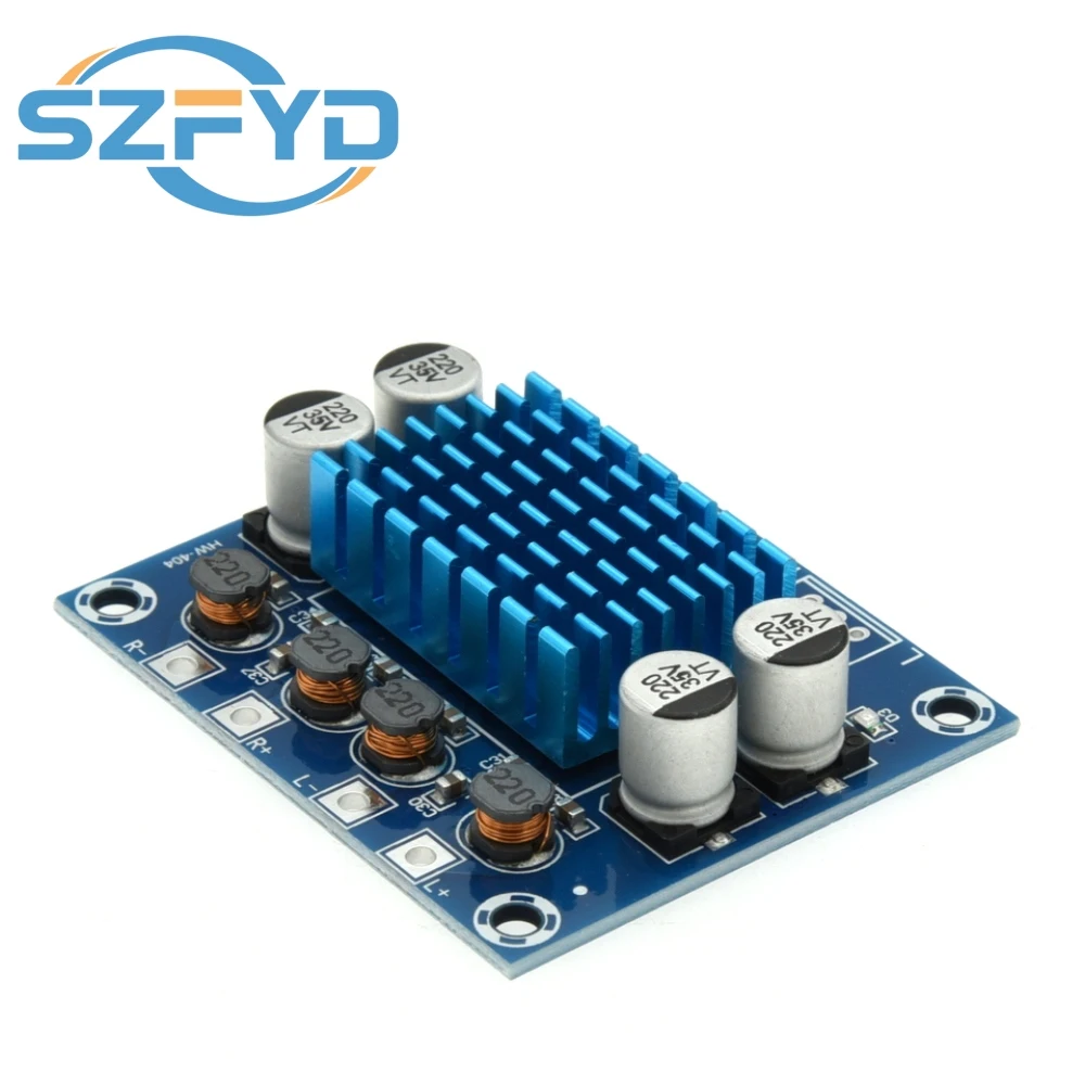 Placa amplificadora de Audio Digital de alta definición XH-A232 TPA3110, módulo de amplificación Mp3, Panel de altavoz de canal de 30W de 12V24V