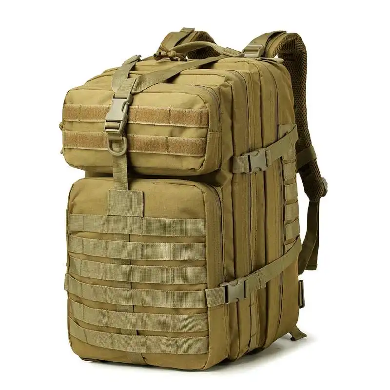 Mochila táctica al aire libre escalada al aire libre senderismo Molle gancho y bucle mochila de entrenamiento deportivo para hombres bolsa de equipaje de viaje grande - imagen 3