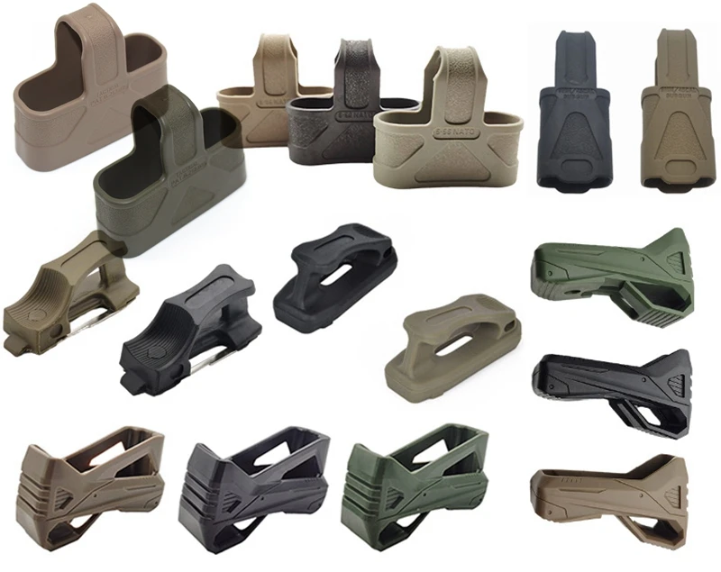 Funda táctica para revista rápida M4/M16 PMAG, bolsa de goma 5,56, 7,62 Mag, funda para carrete, funda para revista, accesorios de caza