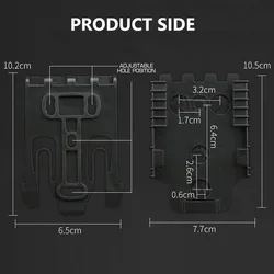 Kit QLS liberación rápida – Adaptador funda pistola táctico