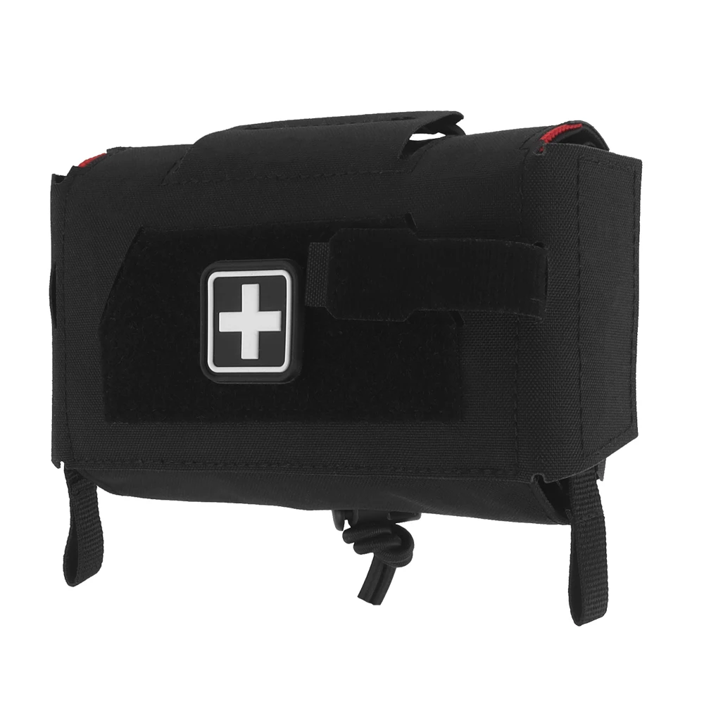 OPHIDIANTAC Kit compacto para traumatismos MOLLE Bolsa de primeros auxilios rápida Sistema de supervivencia de dos piezas Med Roll Carrier Hypalon bolso de mano - imagen 2