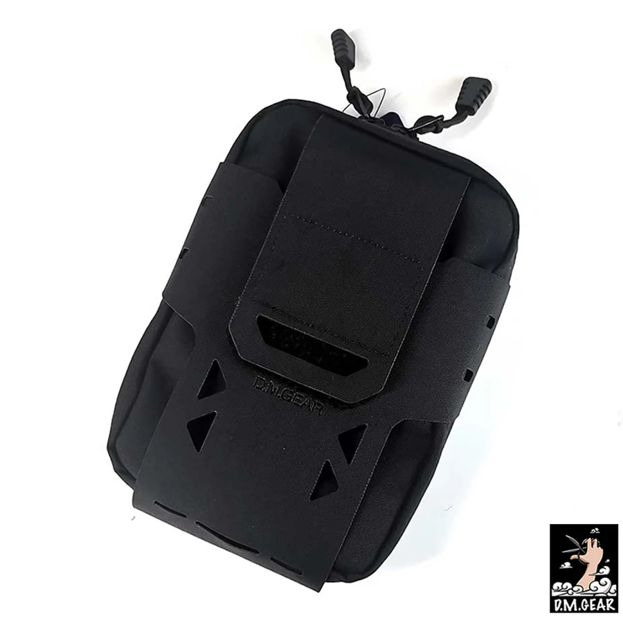 Bolsa táctica DMgear, bolsa de armadura MOLLE, bolsa médica Vertical, bolsa de utilidad cortada con láser BG43 - imagen 4