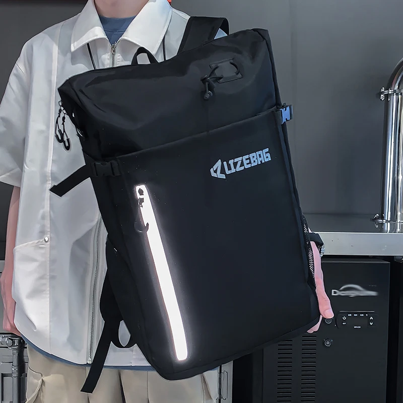 Mochila para raquetas de bádminton y tenis al aire libre, entrenamiento deportivo, senderismo, Camping, gimnasio, Fitness, zapatos reflectantes, bolsa de viaje grande - imagen 5