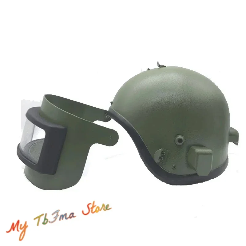 Accesorios para casco ruso Altyn K6-3/K-63/K63 Cascos Arkin Máscara facial de metal reemplazable Lente antidisturbios - imagen 3